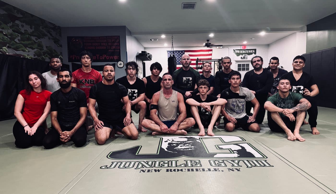 Adults training Mixed Martial Arts at Jungle Gym